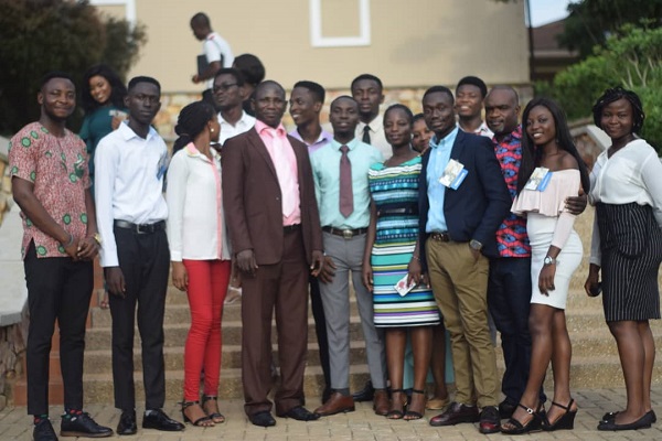 The UMaT Student Participants in a Group Photograph with Some UMaT Staff